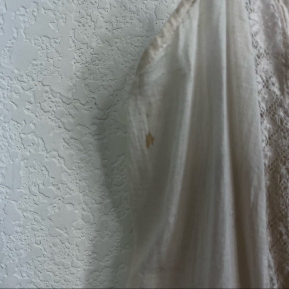 FCUK Fringe Pleated V Neck Waisted Tank - Picture 5 of 8